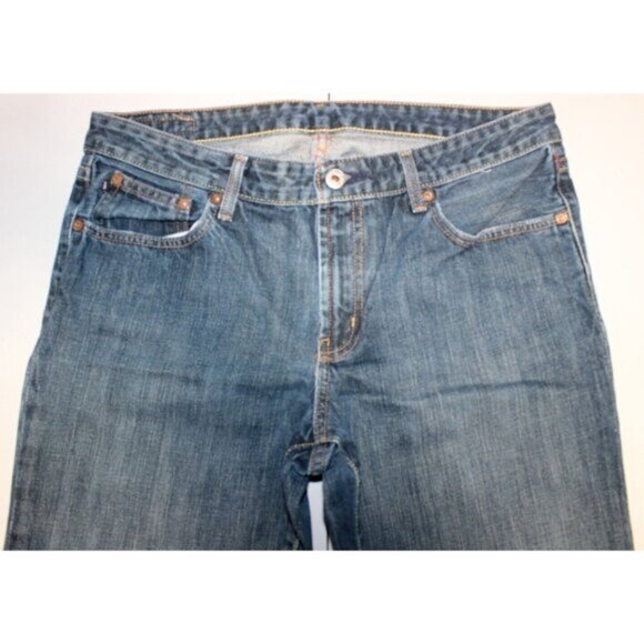 Womens Polo Ralph Lauren Kelly Jeans Size 12 (Measure 34 x 29) Boot Cut Denim - Picture 2 of 6